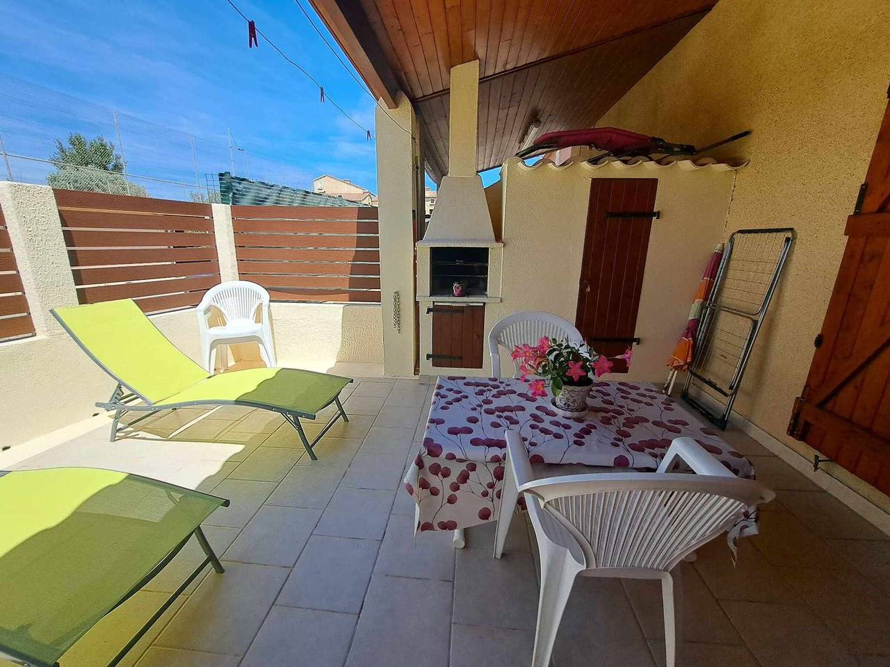 Gemütliches Reihenhaus mit Terrasse, Gartengrill und Parkplatz in Marseillan, Mittelmeerküste (Frankreich)