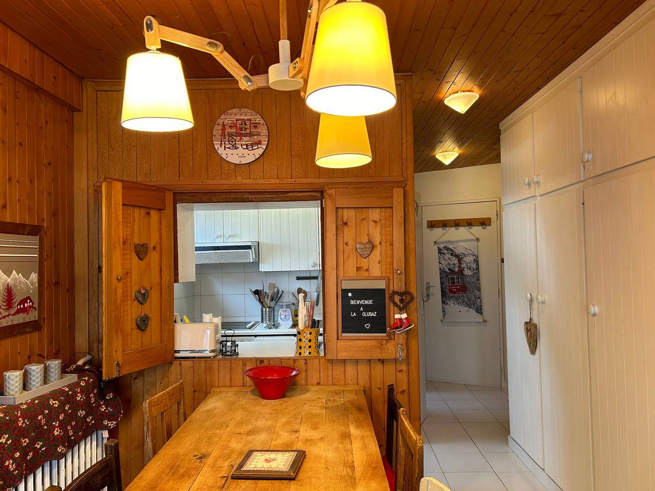 Apartamento entero, Apartamento de 3 piezas, 6 pers., a pie de pista con Wifi in La Clusaz, Región de Annecy