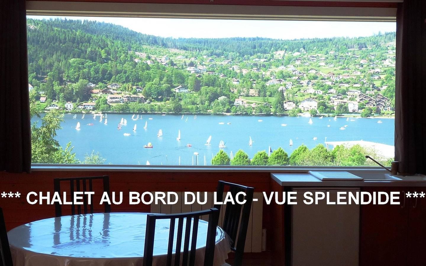 *** Chalet au bord du Lac *** - 50 € / nuit - Chambre in Lac de Gérardmer, Gérardmer