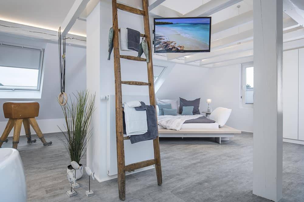 Ganze Wohnung, Design - Studiowohnung in Gütersloh mit Balkon in Gütersloh, Nordrhein-Westfalen