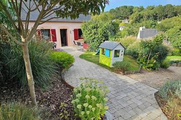Gîte pour 7 personnes, avec jardin et terrasse à Saint-Michel-en-Grève