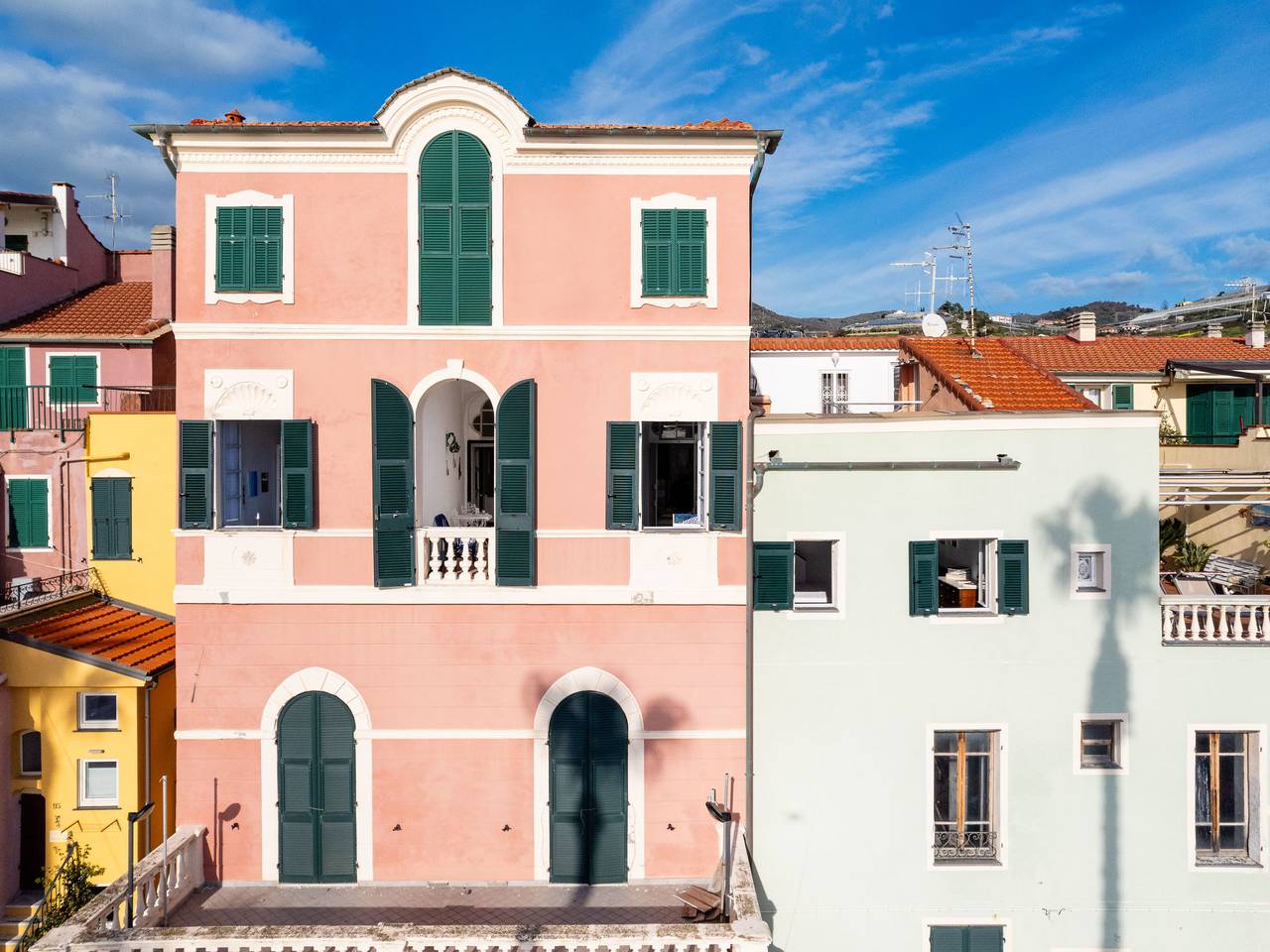 La Loggia sul mare in Riva Ligure, Riviera di Ponente