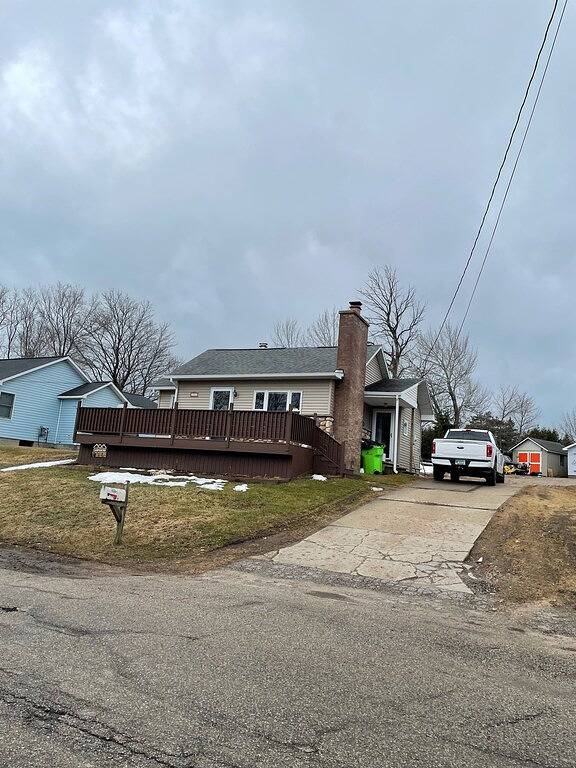 Beautiful view of the water in St. Ignace, Mackinac County