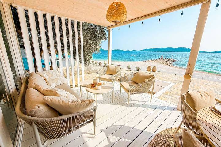 Villa pour 5 personnes, avec terrasse et jardin à Drage (Pakoštane)