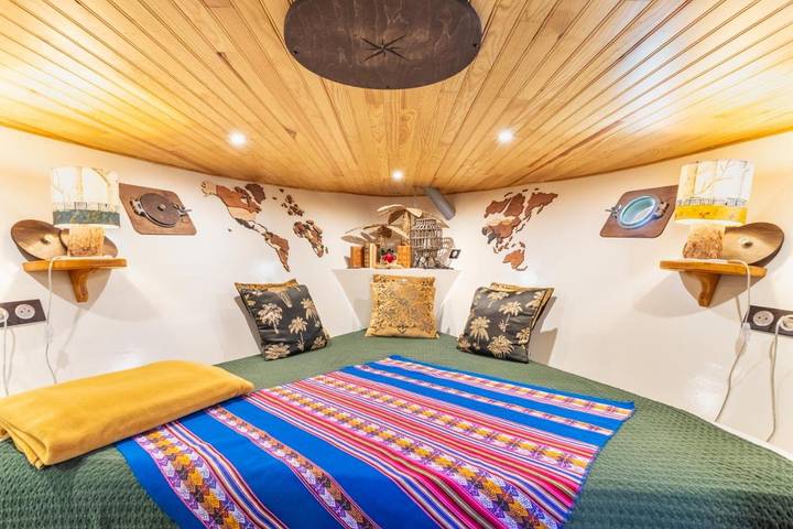 Boot für 4 Personen, mit Balkon und Ausblick in Südfrankreich