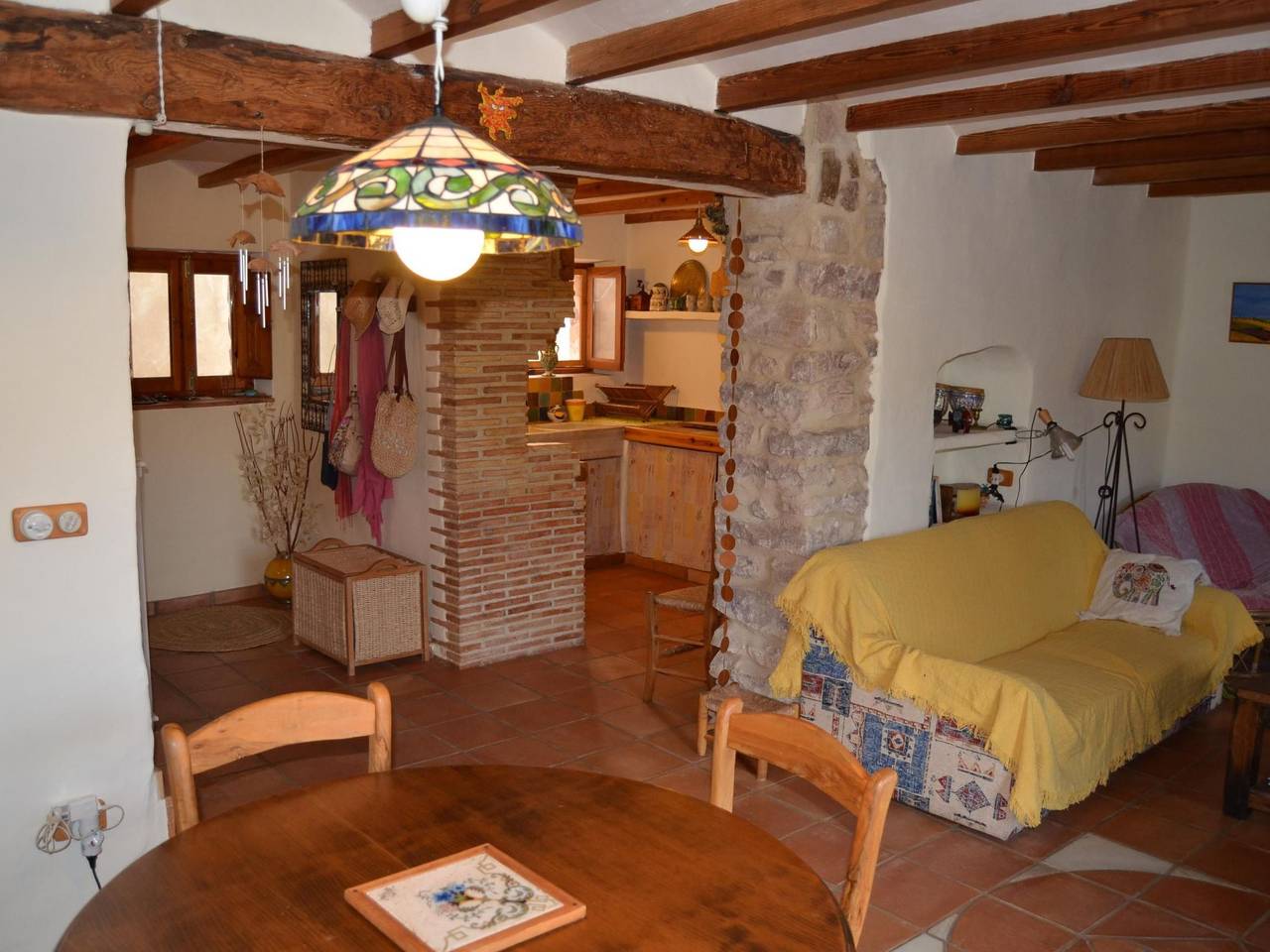 Fachwerkhaus "Casa del Teix". in Eslida, Parc Natural de la Serra d'Espadà