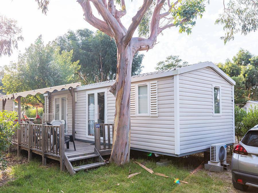 Camping Village Kalliste - Mobilhome 6 personas - Comfort Xl | 2 Dormitorios | 4/6 Pers | Terraza elevada | Aire acondicionado in Saint-Florent, Region de Calvi