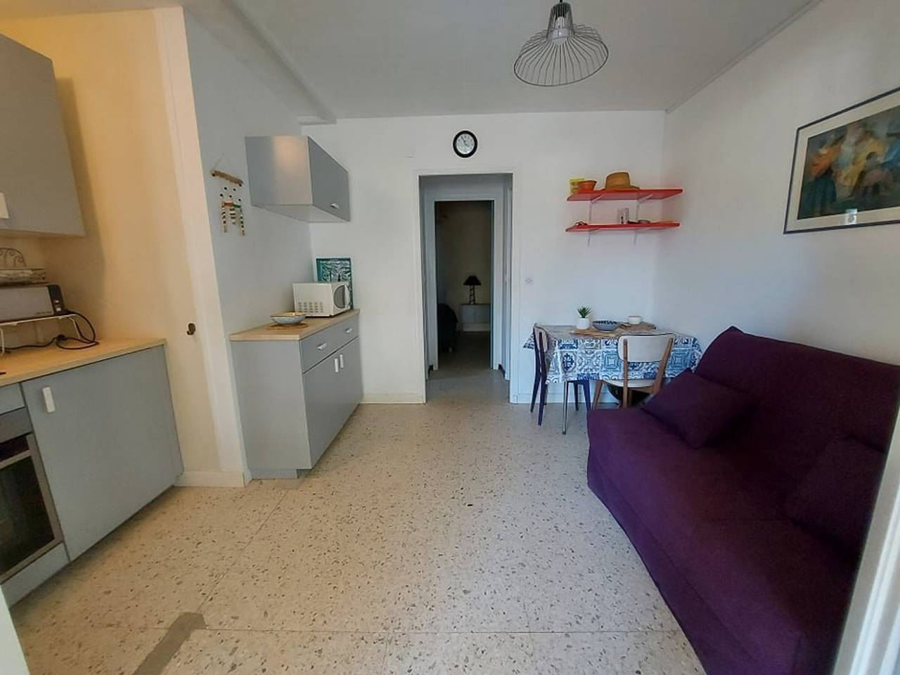Appartement entier, Appartement Confortable 4 pers, Terrasse, 500m Plage, Sans Tv, Cuisine Équipée in Marseillan-Plage, Marseillan