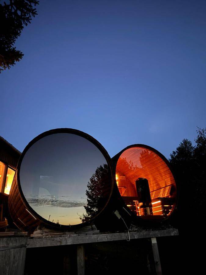 Domek letniskowy dla 3 osób, z sauna i jacuzzi oraz ogród na Podlasie