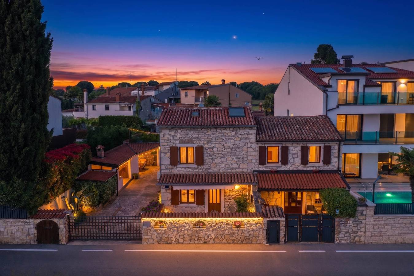 Casa Astrid by the sea in Porec, Istria in Poreč, Materada