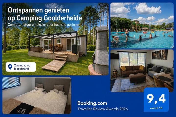 Camping voor 4 personen, with Terras and Tuin as well as Zwembad and Uitzicht in Belgisch-Limburg