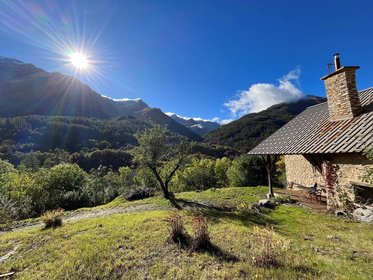 L'Appel des Cimes in Orcières, Nationalpark Écrins