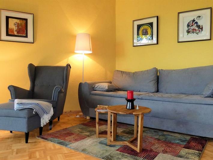 Ferienwohnung für 4 Personen, mit Garten
