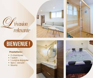 Gîte pour 6 personnes, avec jardin et terrasse ainsi que sauna et jacuzzi à Orsay