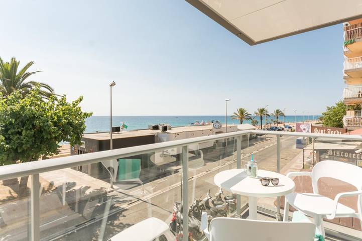 Vakantieappartement voor 3 personen, met balkon in Blanes