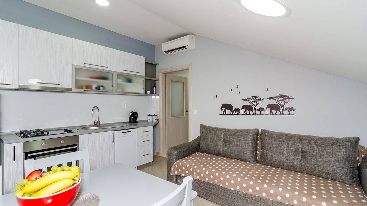 Apartamento vacacional entero, Ferienwohnung für 5 Personen (45 m²) in Slano in Slano, Condado de Dubrovnik-Neretva