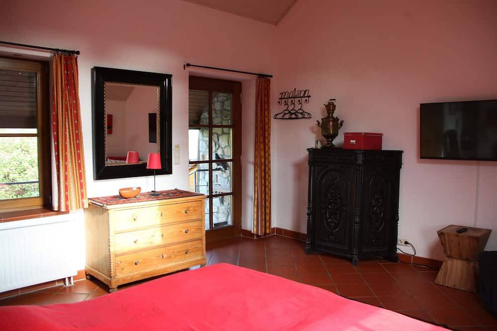 Ganze Wohnung, Ferienwohnung Vue au Jardin  überdachtem Balkon in Homburg (Bleiberg), Bleiberg