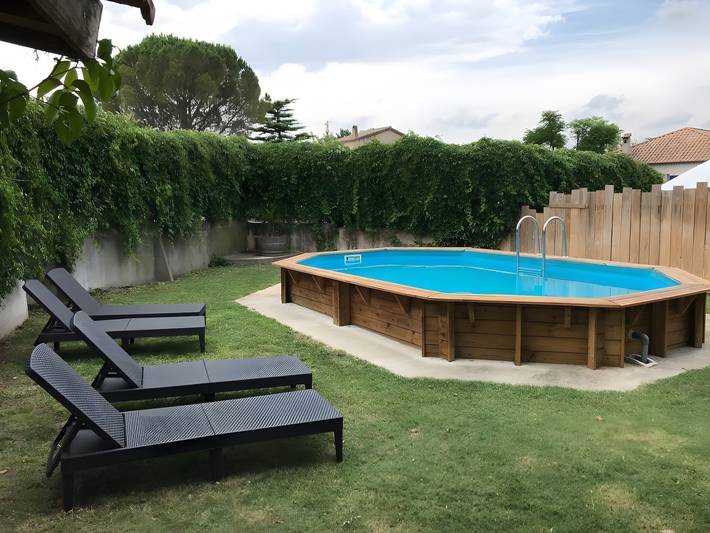 Gîte pour 4 personnes, avec Jardin