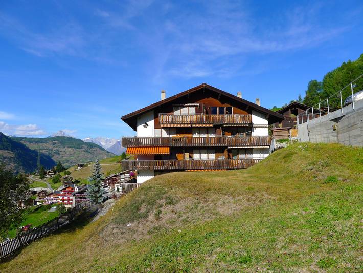 Gîte pour 4 personnes, avec jardin ainsi que balcon et vue à Grächen - 4