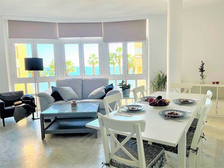 Appartamento intero, Appartamento vacanze per 10 persone con balcone in Playa de la Malagueta, Malaga