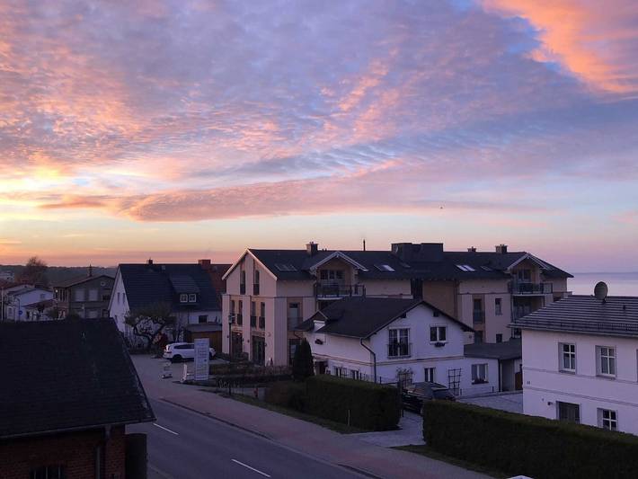 Ferienwohnung für 5 Personen, mit Balkon und Sauna sowie Ausblick