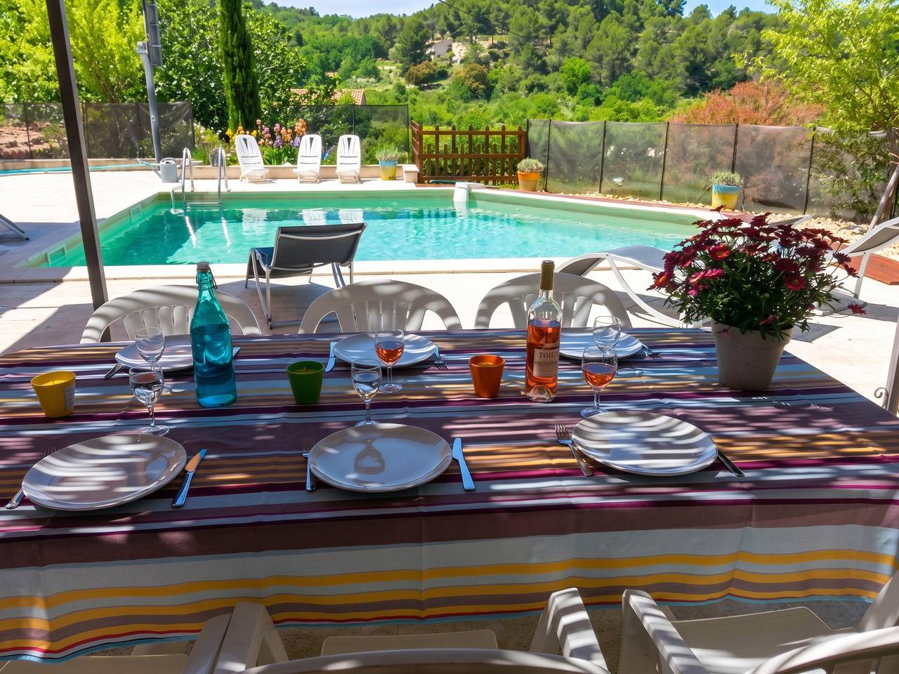 Villa charmante au Beaucet avec piscine privée in Le Beaucet, Parc naturel régional du Mont-Ventoux