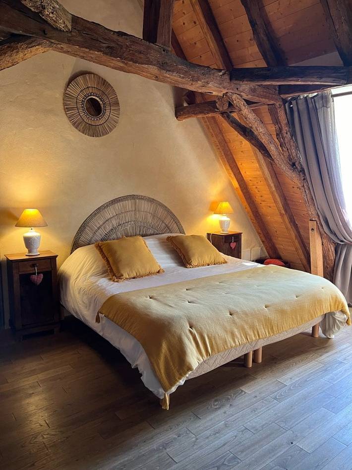 Chambre d’hôte pour 4 personnes, avec jacuzzi et jardin, animaux acceptés - 1