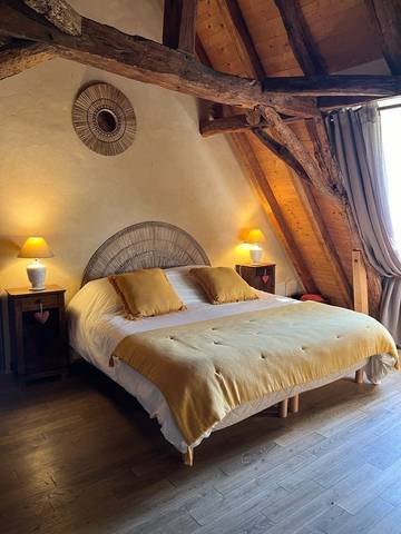 Cottage pour 4 personnes, avec jacuzzi et jardin, animaux acceptés à Saint-Avit-Sénieur