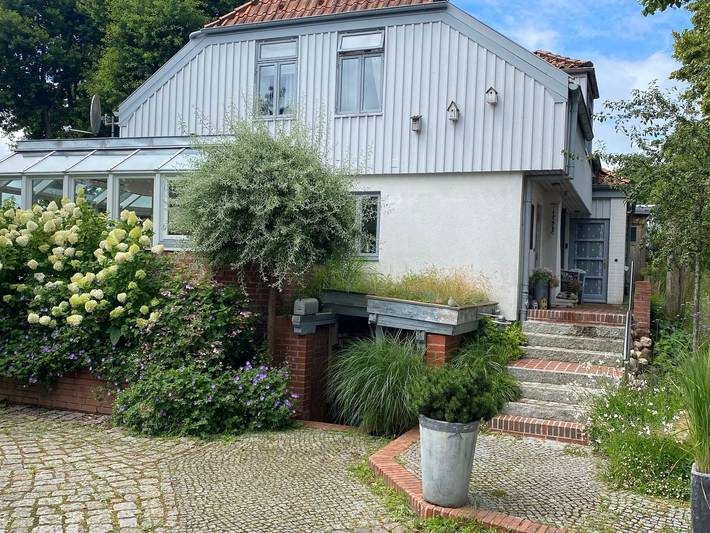 Ferienwohnung für 5 Personen, mit Seeblick und Balkon, kinderfreundlich in Neustadt in Holstein