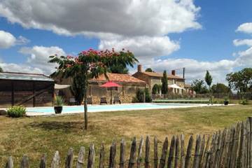 Cottage pour 10 personnes, avec jardin à Saint-Cyr-en-Talmondais