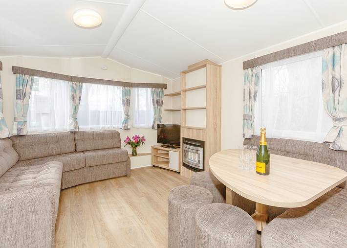 Caravan for 6 people in North-Wales