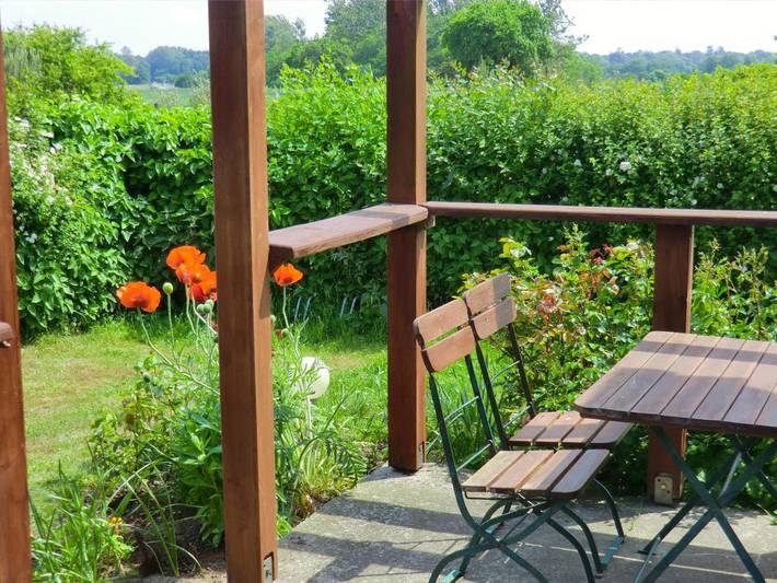 Ferienhaus für 3 Personen, mit Terrasse und Garten sowie Ausblick in Kluis - 2