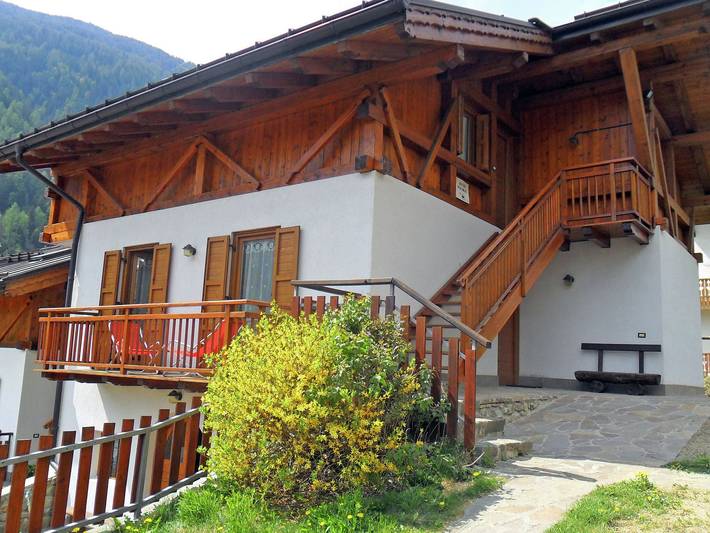 Apartamento para 6 personas, con Balcón/Terraza además de Jardín y Sauna en Trentino