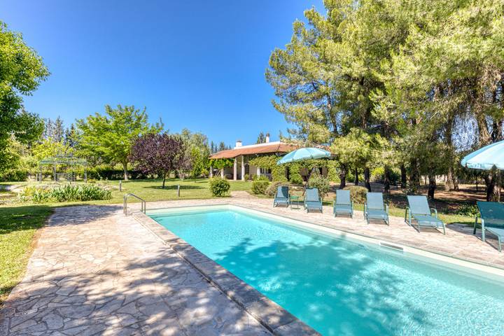 Ferienhaus für 7 Personen, mit Terrasse und Garten, mit Haustier