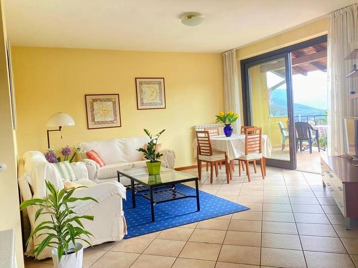 Ferienhaus für 4 Personen, mit Ausblick und Seeblick sowie Terrasse