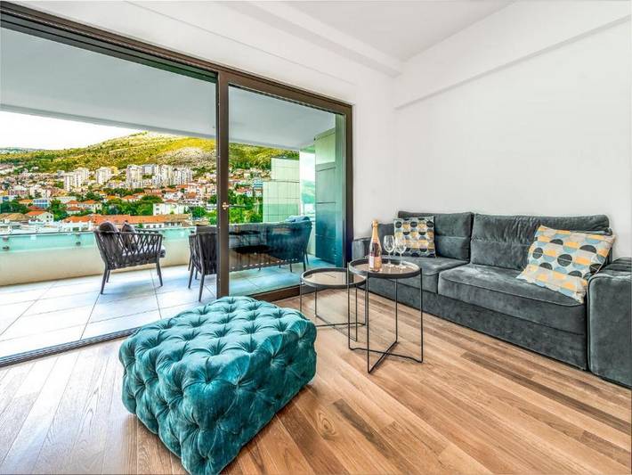 Appartement entier, Appartement de vacances pour 4 personnes avec vue sur l’océan in Dubrovnik, Grad Dubrovnik