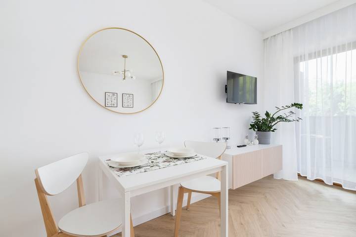 Ganze Ferienwohnung, Modern Studio in Katowice | Parking and Balcony in Kattowitz, Schlesien