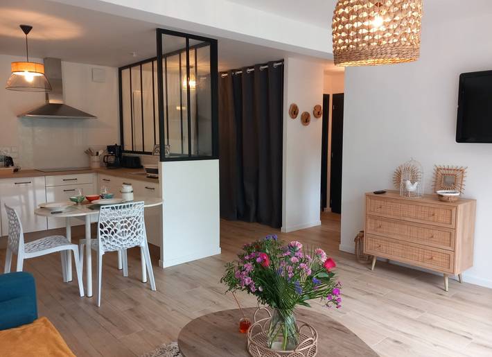 Gîte pour 3 personnes, avec terrasse et jardin - 1