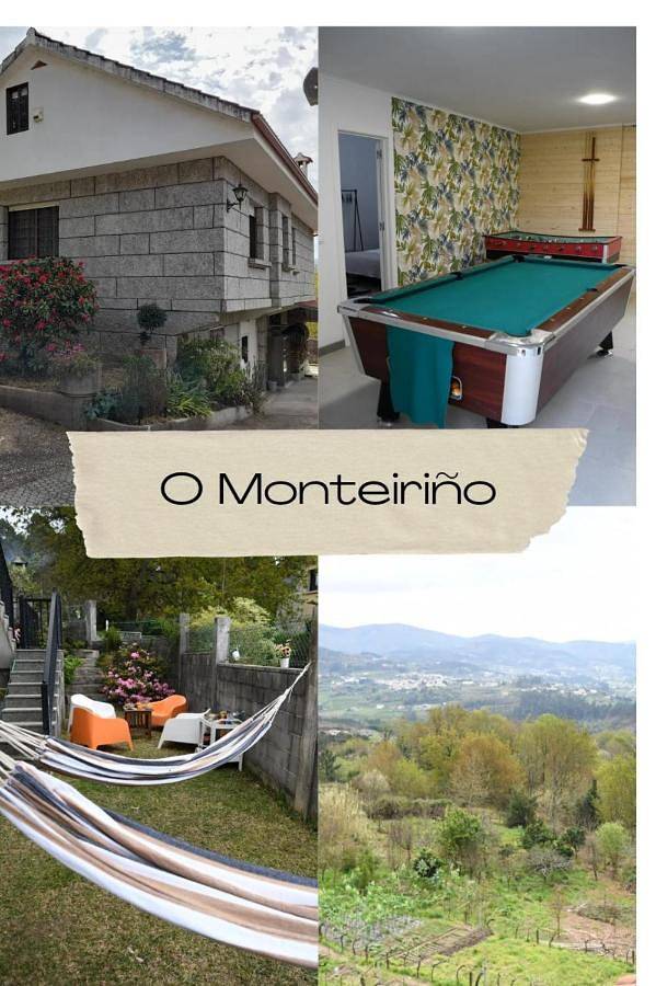 Apartamento para 15 personas, con Balcón y Terraza además de Jardín y Piscina en Arbo