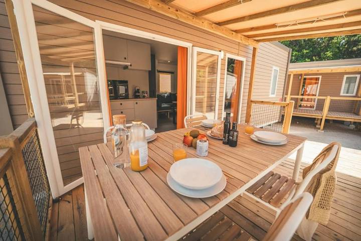 Camping pour 4 personnes, avec piscine ainsi que bassin pour enfant et jardin en Algarve - 3