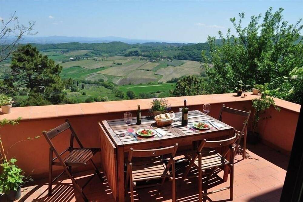 In Città! Grandi Terrazze E Vista di vigneti e oliveti - A piedi dal centro! in Montepulciano, Siena e dintorni