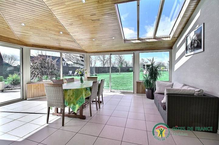 Gîte pour 6 personnes, avec Terrasse ainsi que Jardin et Vue à Arzal - 4