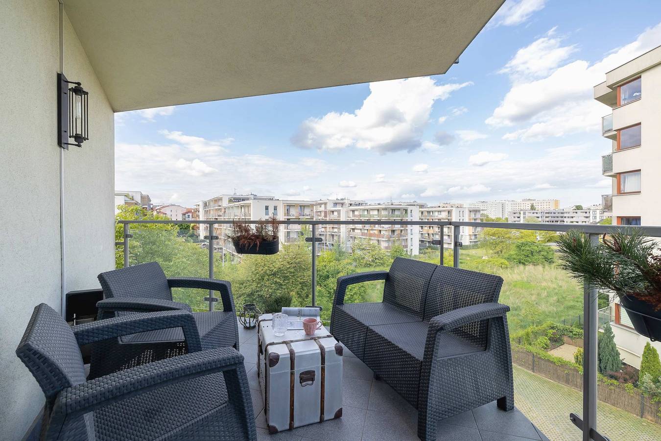 Apartamento entero, Żabiniec 101G | Kraków | Stylish Apartment | Balcony in Cracovia, Pequeña Polonia (región histórica)