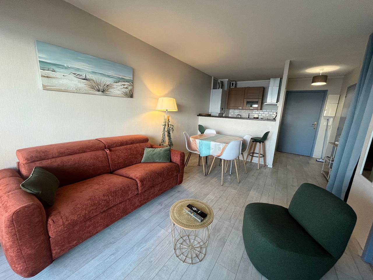 Appartement entier, Appartement T2 cabine avec parking, animaux admis in Arcachon, Région d'Arcachon