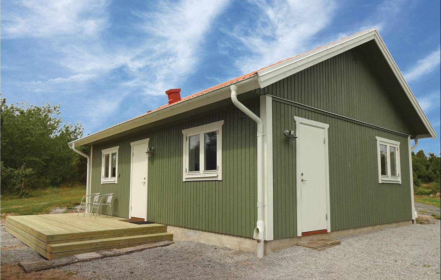 Hus för 3 Personer, med terass