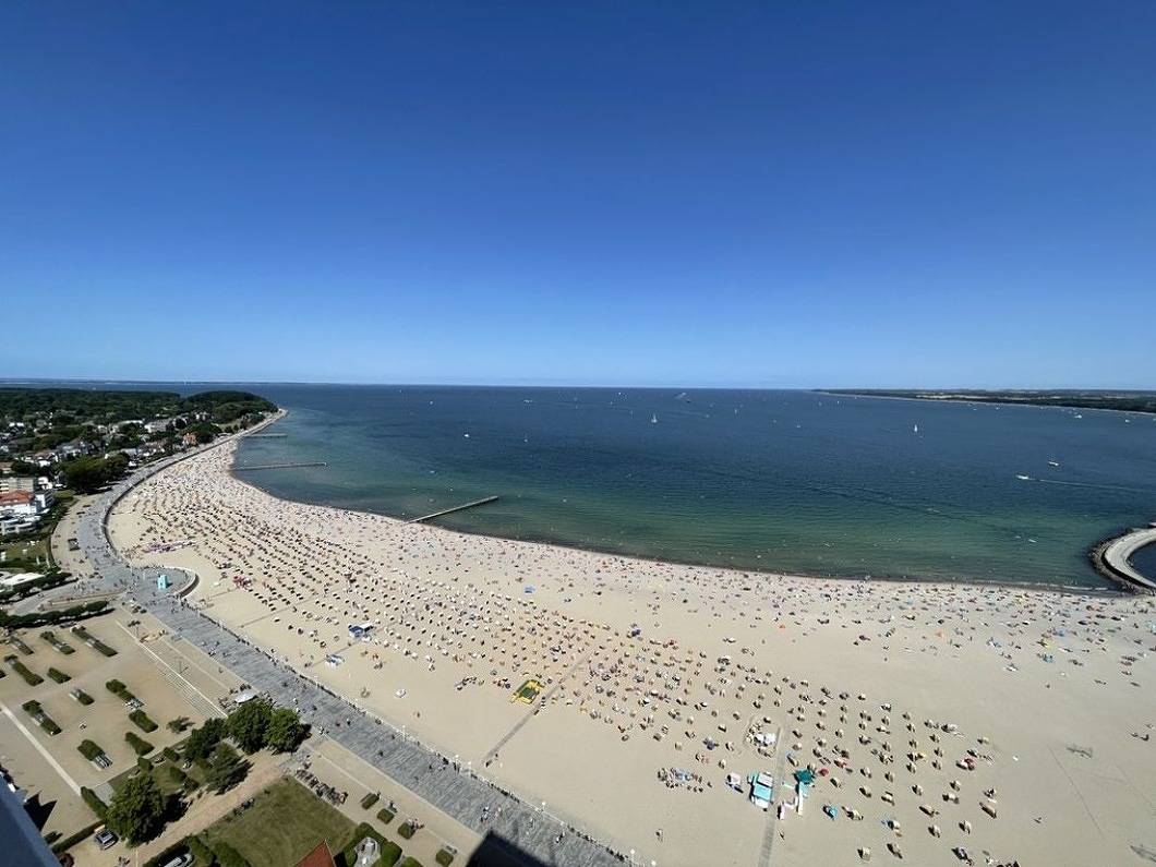 Ganze Ferienwohnung, Wind und Meer 3-Zimmer-Ecksuite Maritim Residenz Travemünde in Ostseebad Travemünde, Lübeck