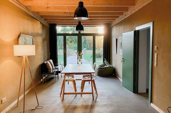 Ferienwohnung für 4 Personen, mit Garten und Pool in Vellahn