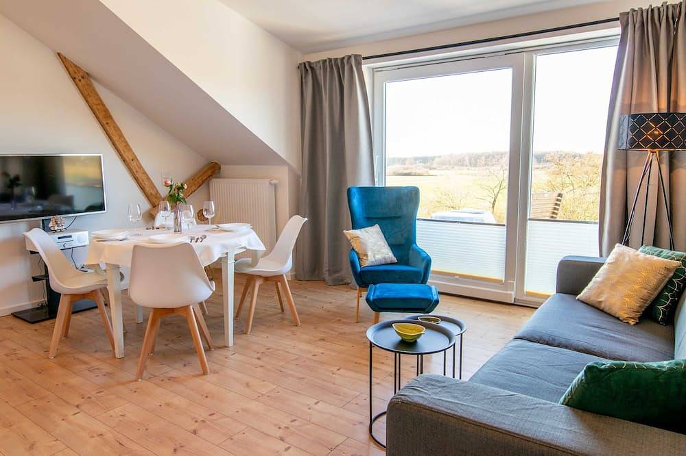 Ganze Wohnung, Panoramablick 2 - Landhaus Wiesenblick in Zarrendorf, Stralsund Umland
