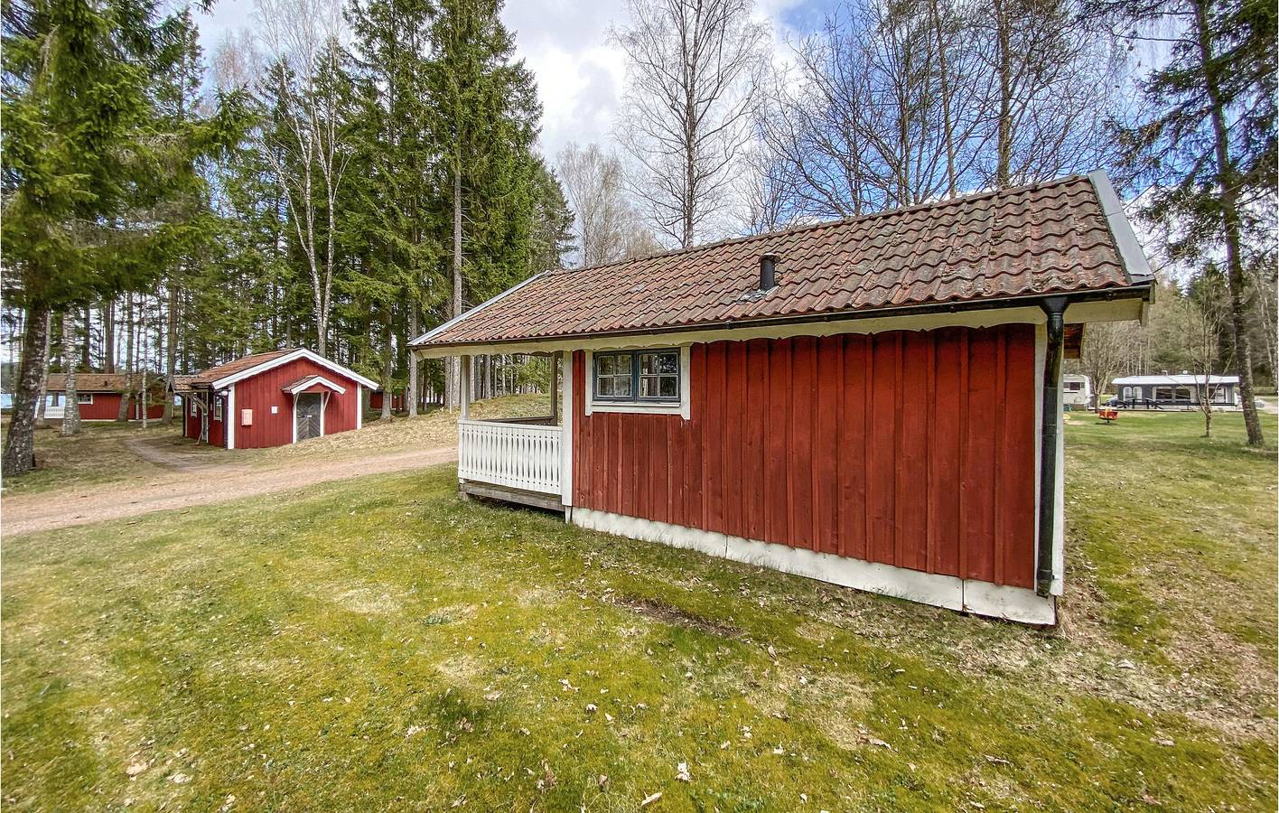 Ferienhaus für 4 Personen mit Terrasse in Hylte, Halland