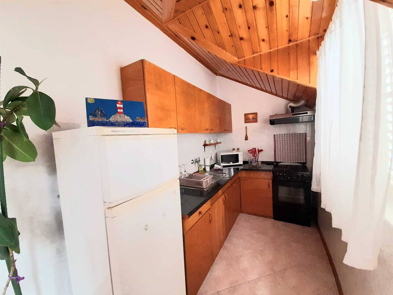 Ganze Wohnung, Sponga 1 Apartment mit Balkon und Meerblick in Mljet
